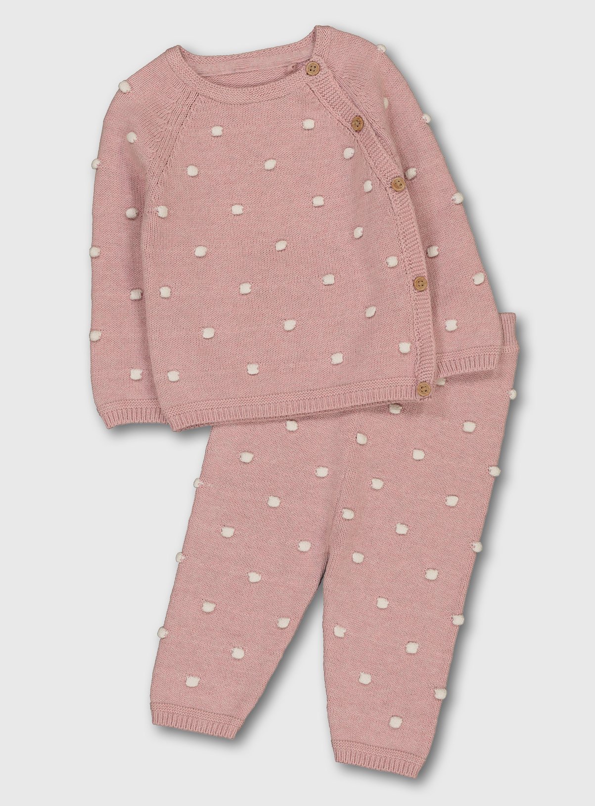 baby pink knitted jumper